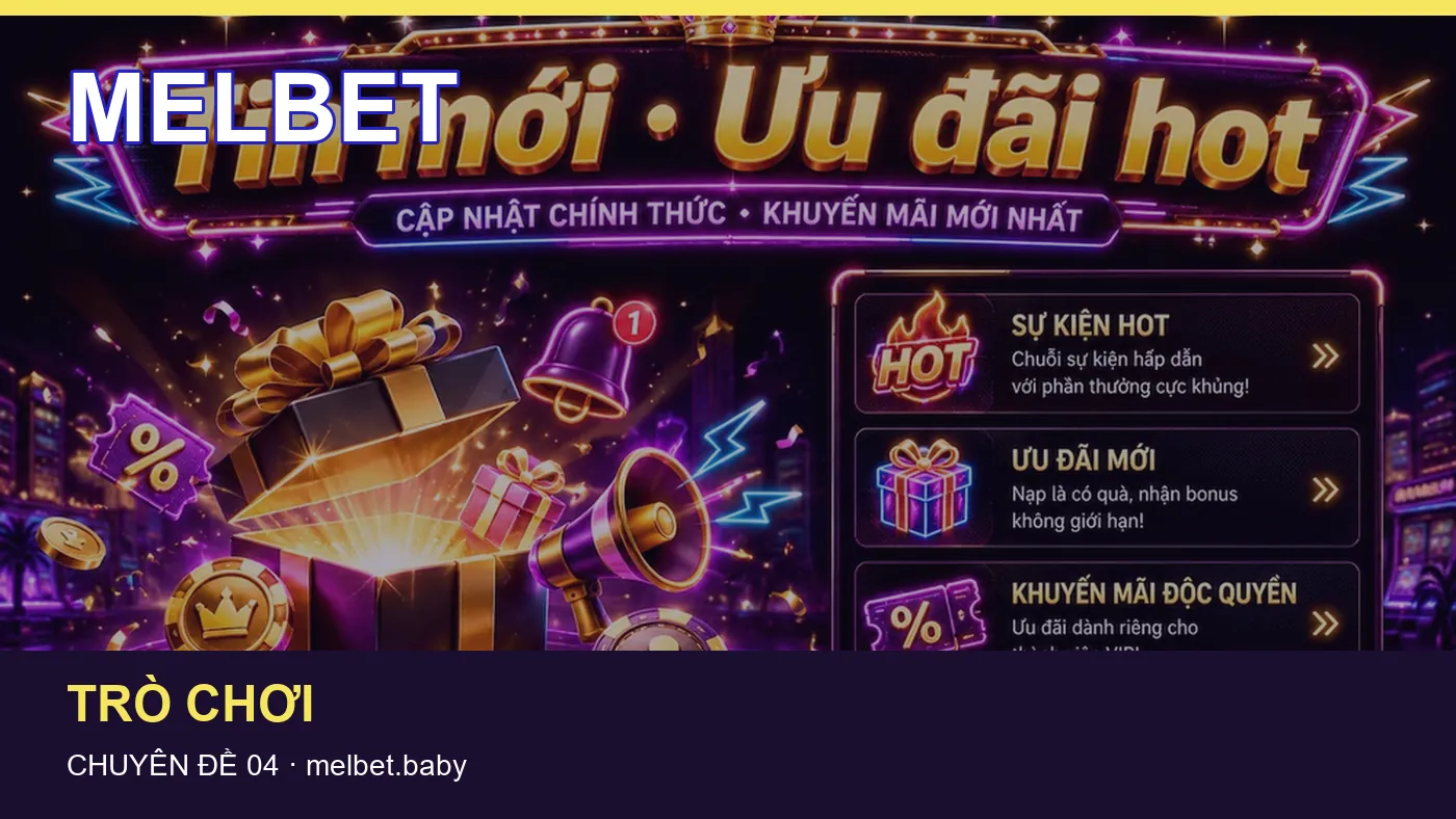 Đối chiếu nguồn và thời điểm cập nhật trong Trò chơi của MELBET